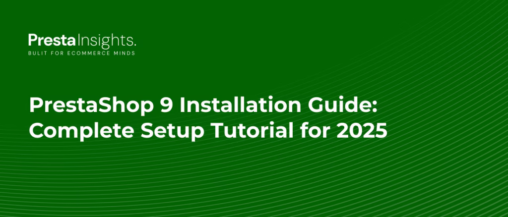 PrestaShop 9 installation guide
