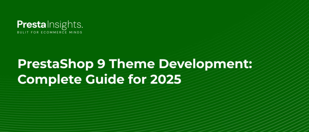 PrestaShop 9 theme development